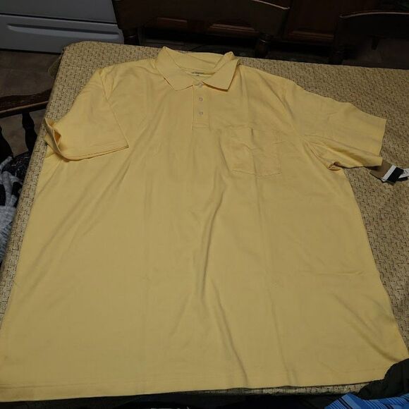 New Croft & Barrow Knit Polo Sun Shower Color Size Men's 3XB - Picture 1 of 2